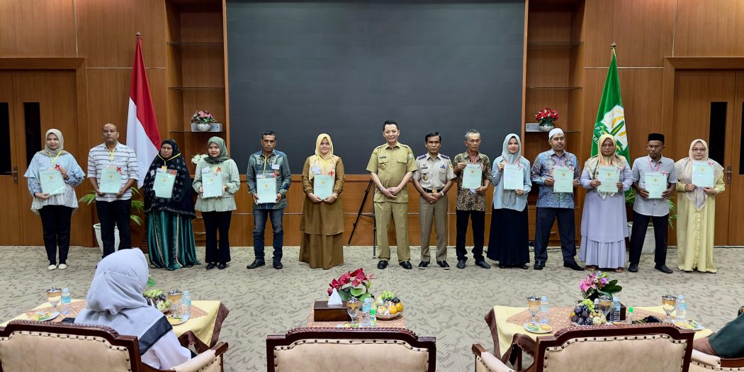 Penjabat Gubernur Minta BPN Aceh Perkuat Sosialisasi Sertifikasi Tanah Kepada Masyarakat