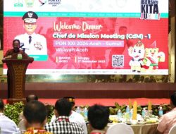 Venue di Aceh 100 Persen Rampung Sebelum PON Dimulai