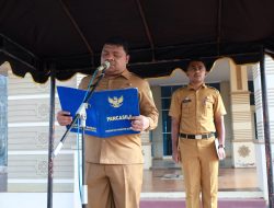 Sekda Aceh Besar Pimpin Apel Peringatan Hari Bakti Pekerjaan Umum