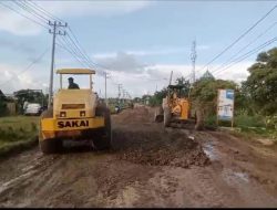Pemkab Aceh Besar Tangani Secara Darurat Jalur Limpok-Cot Iri