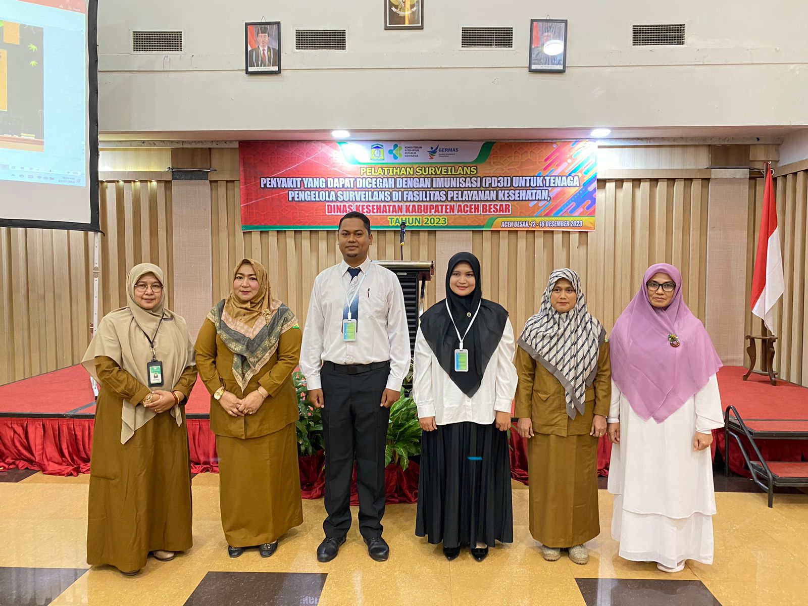 Dinkes Aceh Besar Gelar Pelatihan Surveilans Penyakit Yang Dapat Dicegah dan Imunisasi (PD3I)