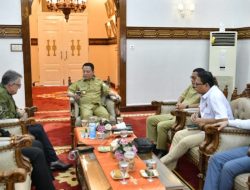 Pj Gubernur Minta Conrad Asia Energy Percepat Proses Eksplorasi Blok Migas di Lepas Pantai Meulaboh dan Singkil