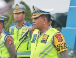 Satgas Kamseltibcar Ops Lilin Seulawah 2023 Imbau Masyarakat Tertib Berlalu Lintas