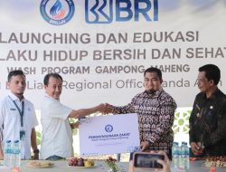 Pj Bupati Aceh Besar Launching Edukasi Hidup Bersih dan Sehat Gampong Maheng