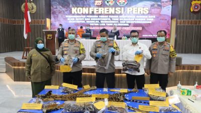 Polda Aceh Ungkap Kasus Perdagangan Satwa