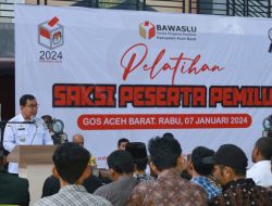 Kata Pj Bupati Aceh Barat Usai Hadiri Pelatihan Saksi Pemilu