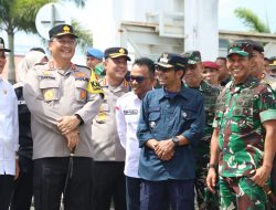 Kapolda Aceh bersama Pangdam IM Tinjau Situasi di TPS