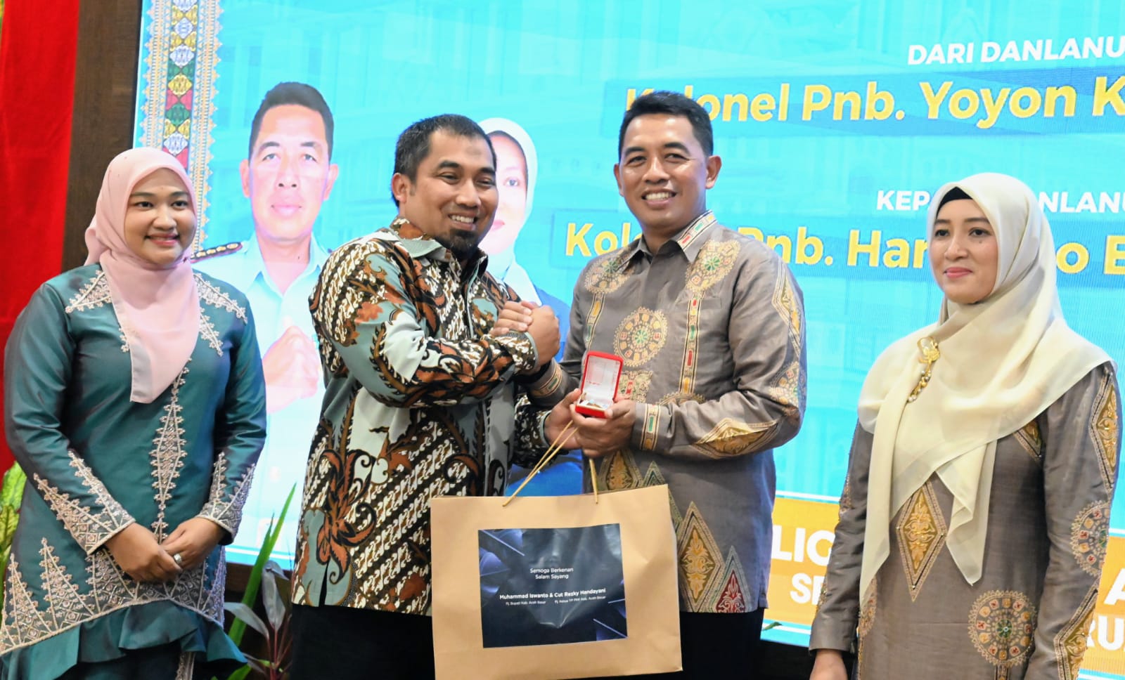 Pemkab Aceh Besar Gelar Lepas Sambut Danlanud Sultan Iskandar Muda