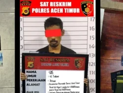Maling Toko Handphone Diringkus Polisi di Aceh Timur