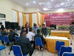 KIP Aceh Besar Tetapkan Hasil Rekapitulasi Pemilu 2024