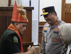 Tiba di Aceh, Pangdam IM Baru Disambut Kapolda