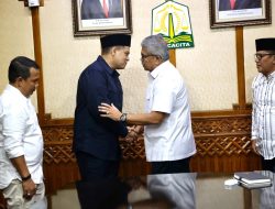 Ketua DPW Nasdem Irsan Sosiawan Silaturrahmi Dengan Pj Gubernur Aceh