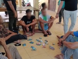 Gerebek Lokasi Judi, Polres Nagan Raya Amankan Uang Jutaan Rupiah