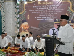 Pj Gubernur Bustami Ajak Masyarakat Teladani Semangat Syekh Abdurrauf As-Singkili