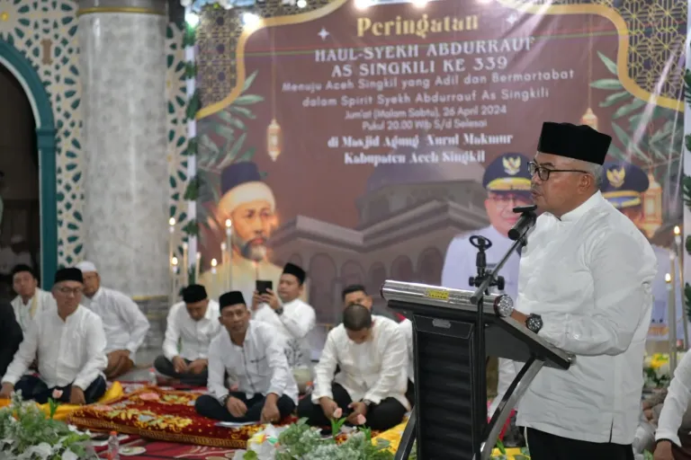 Pj Gubernur Bustami Ajak Masyarakat Teladani Semangat Syekh Abdurrauf As-Singkili