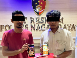 Dalam Sehari, Satreskrim Polres Nagan Raya Tangkap Dua Pemain Judi Online