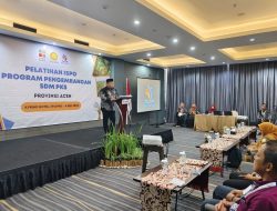Petani Kelapa Sawit di Aceh Ikuti Pelatihan ISPO Gratis