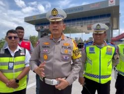 1.157 Kendaraan Pemudik Gunakan Tol Sibanceh di Hari Kedua Idul Fitri