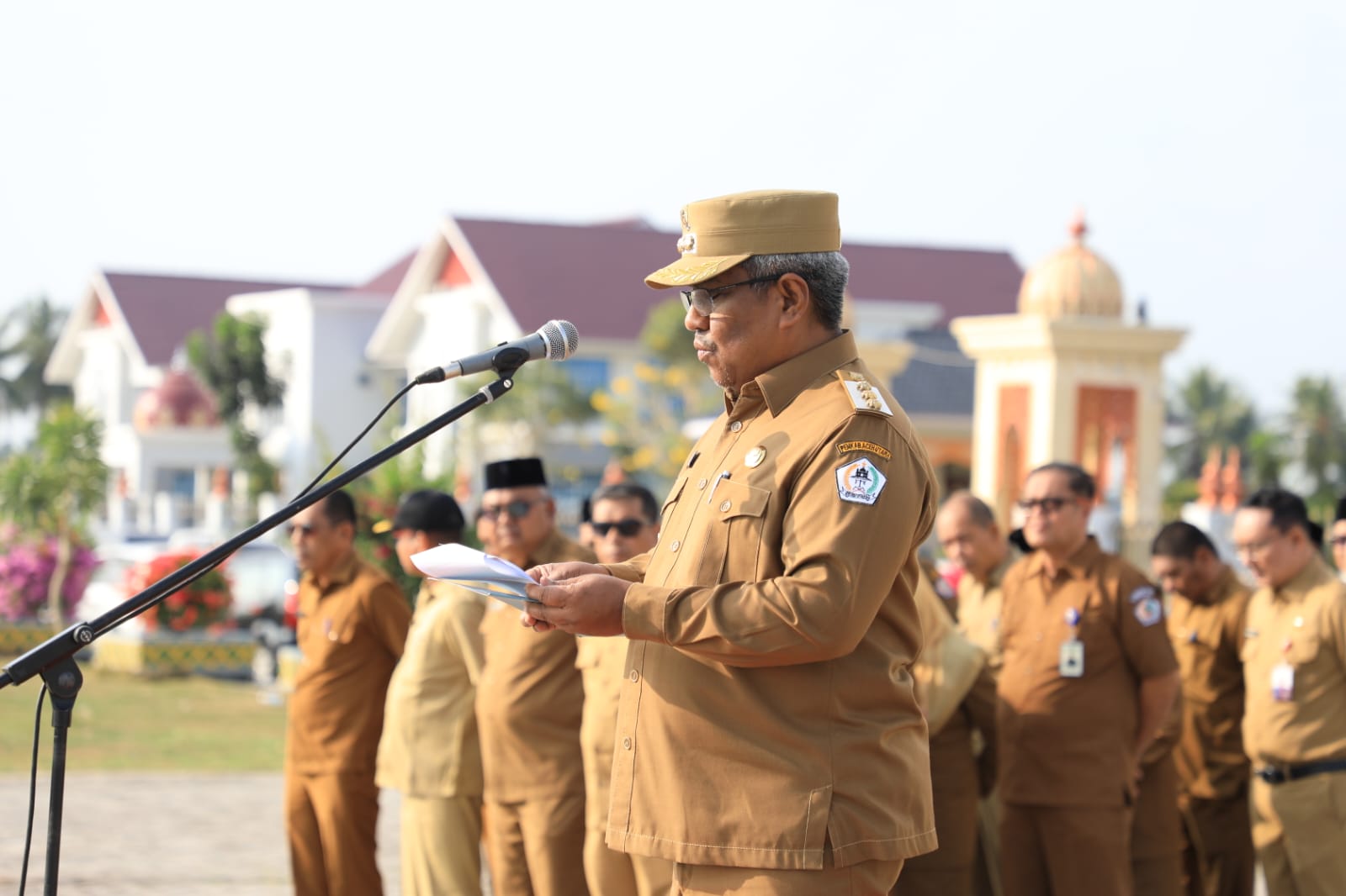 Pj. Bupati Aceh Utara Tekankan Agar ASN Kembali Fokus Kerja dan Disiplin Usai Libur Panjang