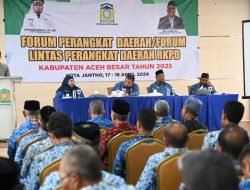 Rampungkan RKPD Tahun 2025, Pj Bupati Aceh Besar Buka Forum Perangkat Daerah