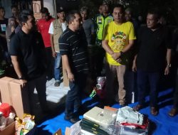 Usai Api Dijinakkan, Pj Bupati Iswanto Langsung Antar Bantuan Masa Panik Korban Kebakaran di KBJ