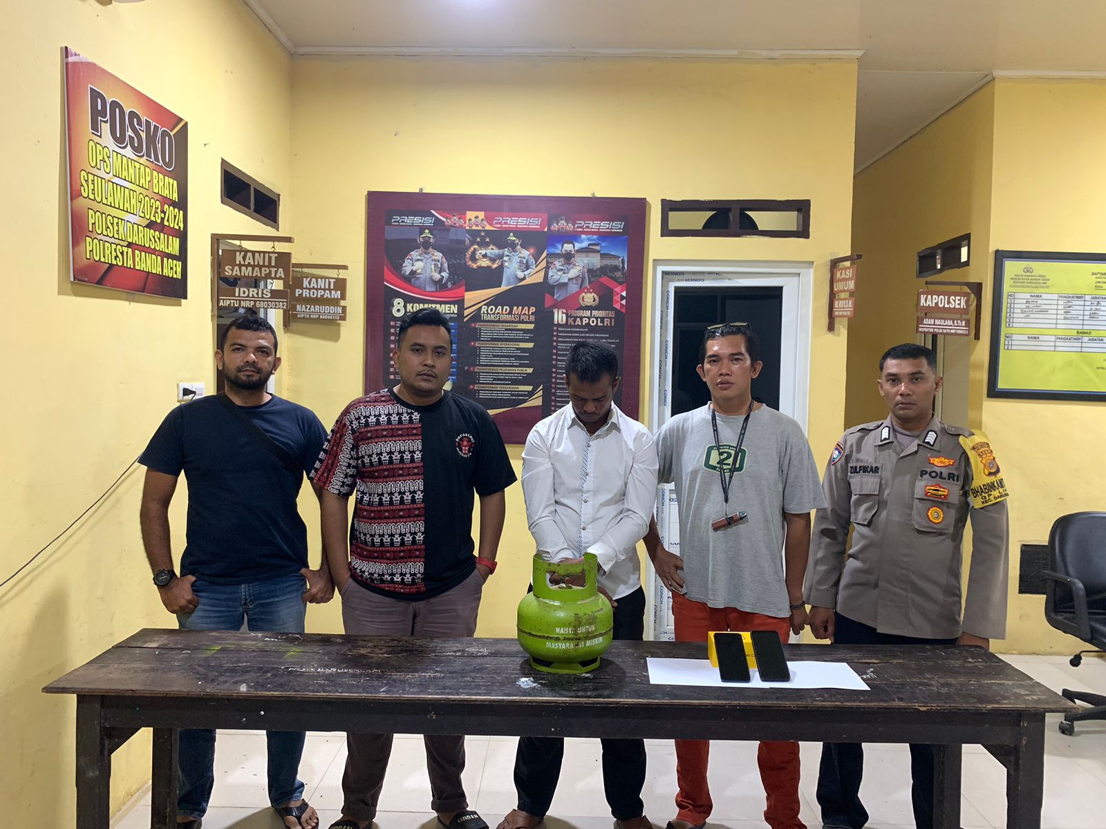 Polisi Ringkus Pelaku Pencurian dan Penipuan di Aceh Besar