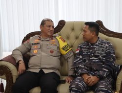 Pangkoarmada RI Tiba di Aceh Disambut Wakapolda
