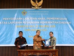 Banda Aceh Raih Opini WTP Ke-16 Kali Berturut