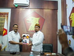 Muhammad Balia Resmi Daftar Calon Walikota ke Kantor Gerindra