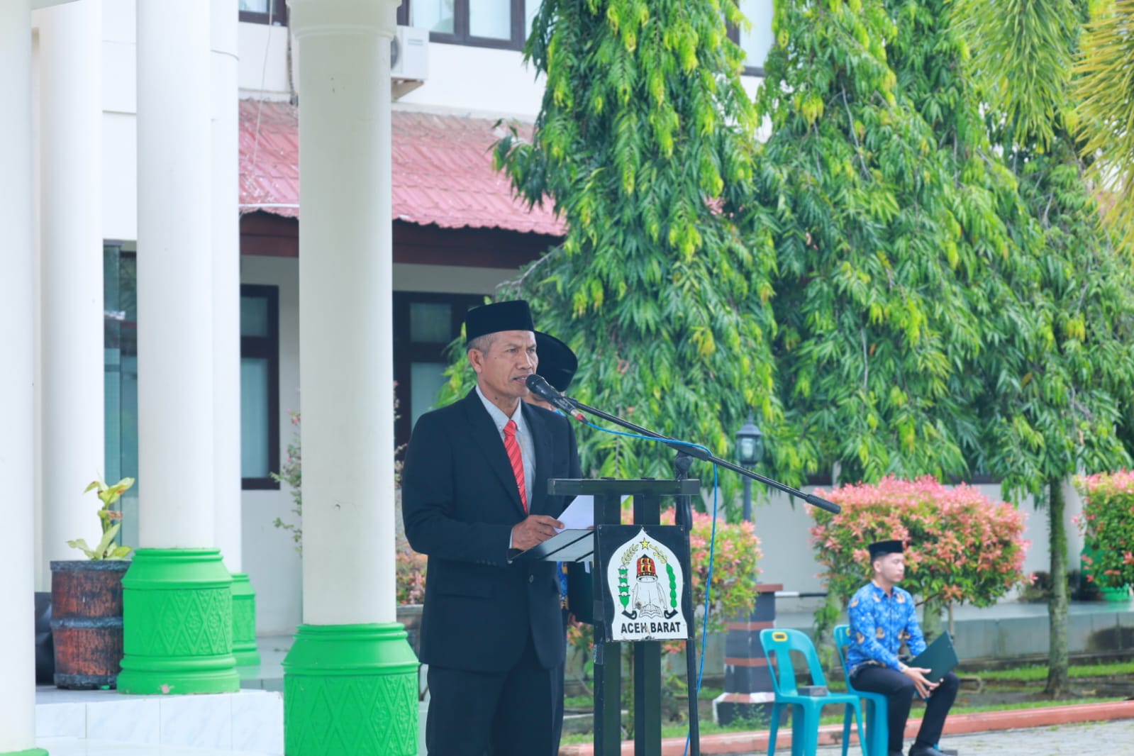 Pj Sekda Murhaban Pimpin Upacara Harkitnas di Aceh Barat