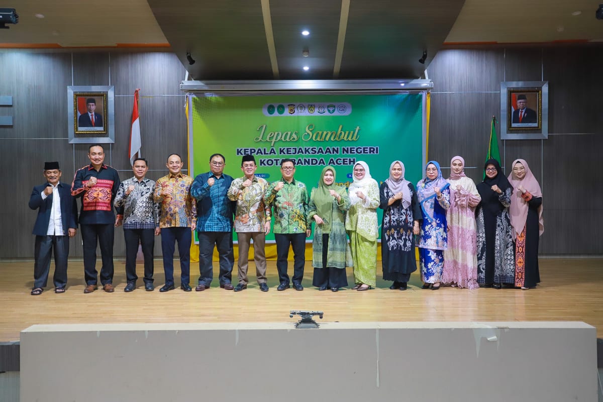 Pesan Pj Wali Kota Banda Aceh di Acara Lepas Sambut Kajari