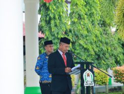 Sekda Aceh Barat Inspektur Upacara Hari Lahir Pancasila