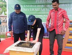 Sekda Aceh Besar dan Rektor USK Resmikan Desa Energi Berdikari di Pulo Aceh