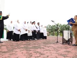 Pj Bupati Aceh Besar Lantik 14 Kepala Sekolah