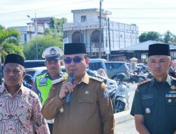 Pj Bupati Aceh Barat Tinjau Keberangkatan JCH di Masjid Agung Makmur