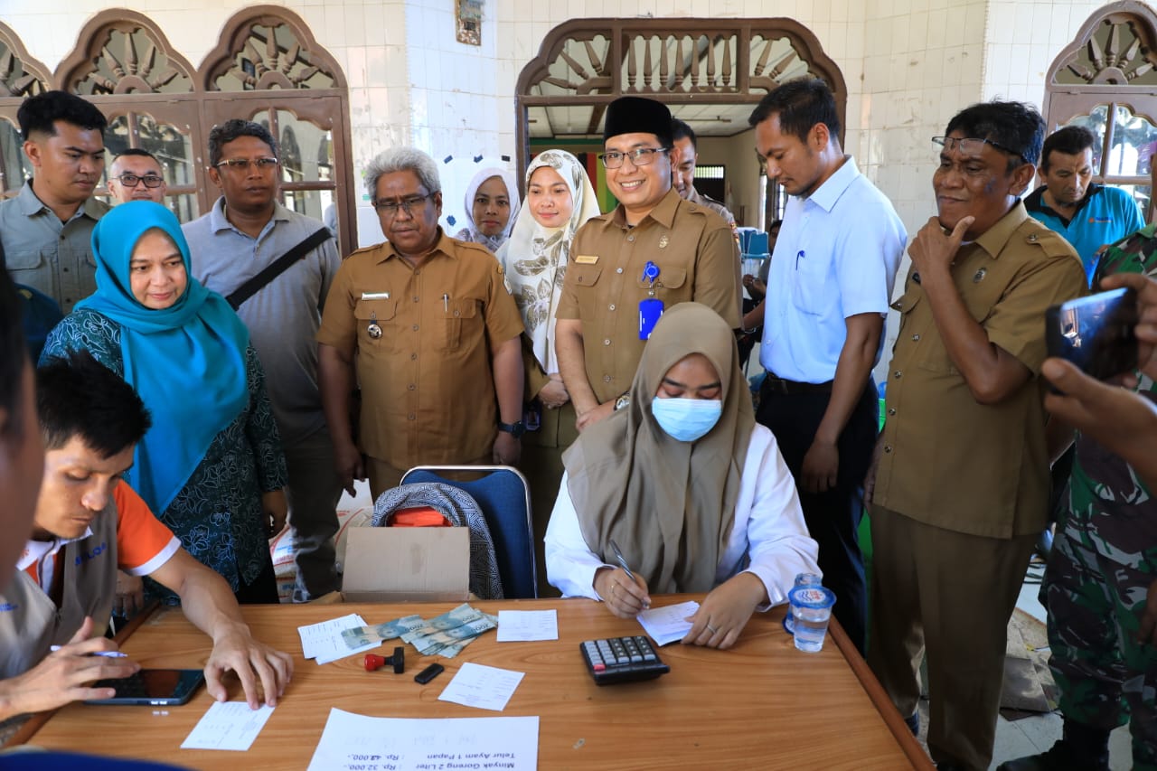 Tekan Inflasi, Pemkab Aceh Utara Gelar Pasar Murah Jelang Idul Adha