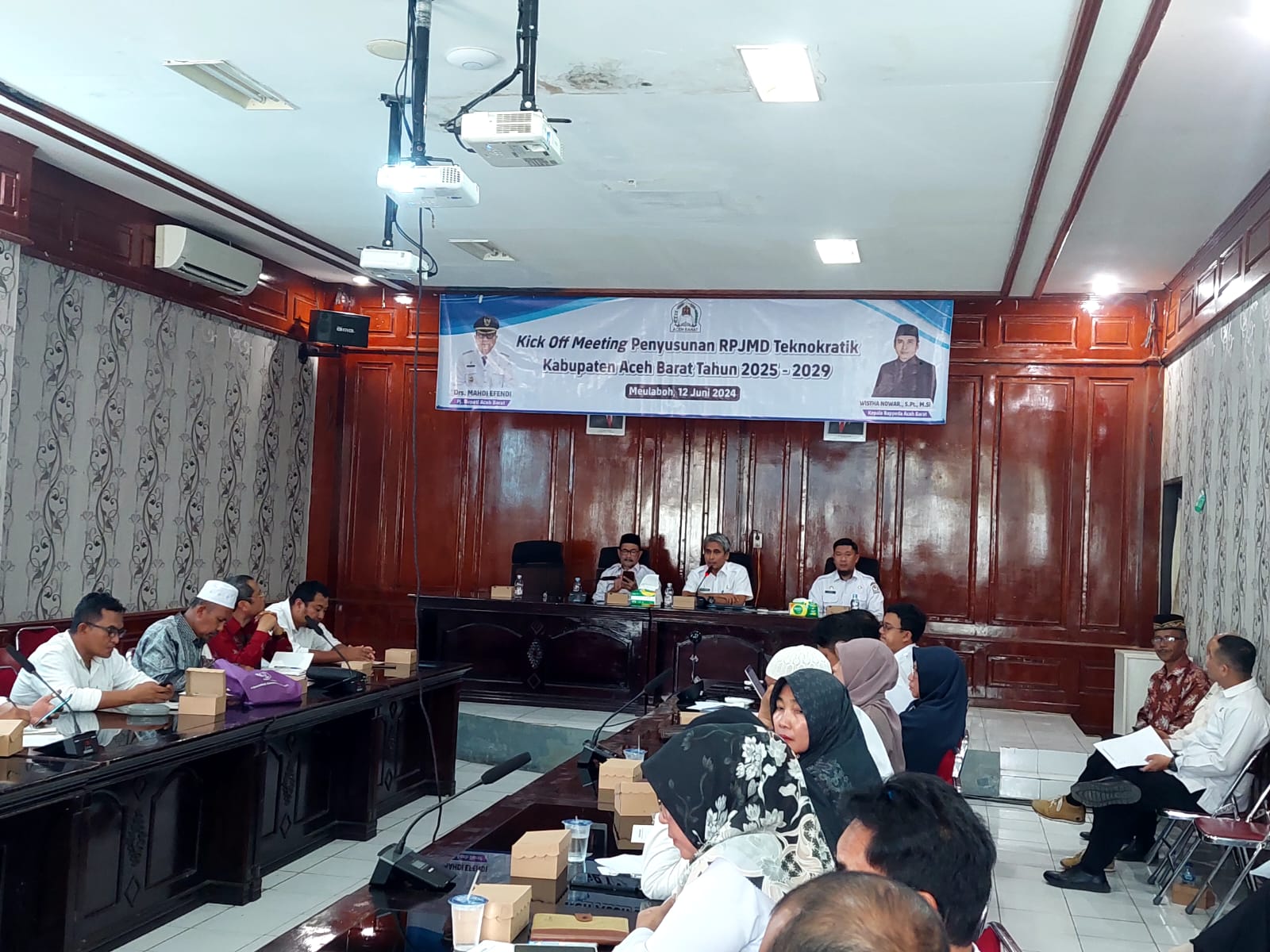 Pj Bupati Kick Off Meeting Penyusunan RPJMD Teknokratik Kabupaten Aceh Barat Tahun 2025-2029