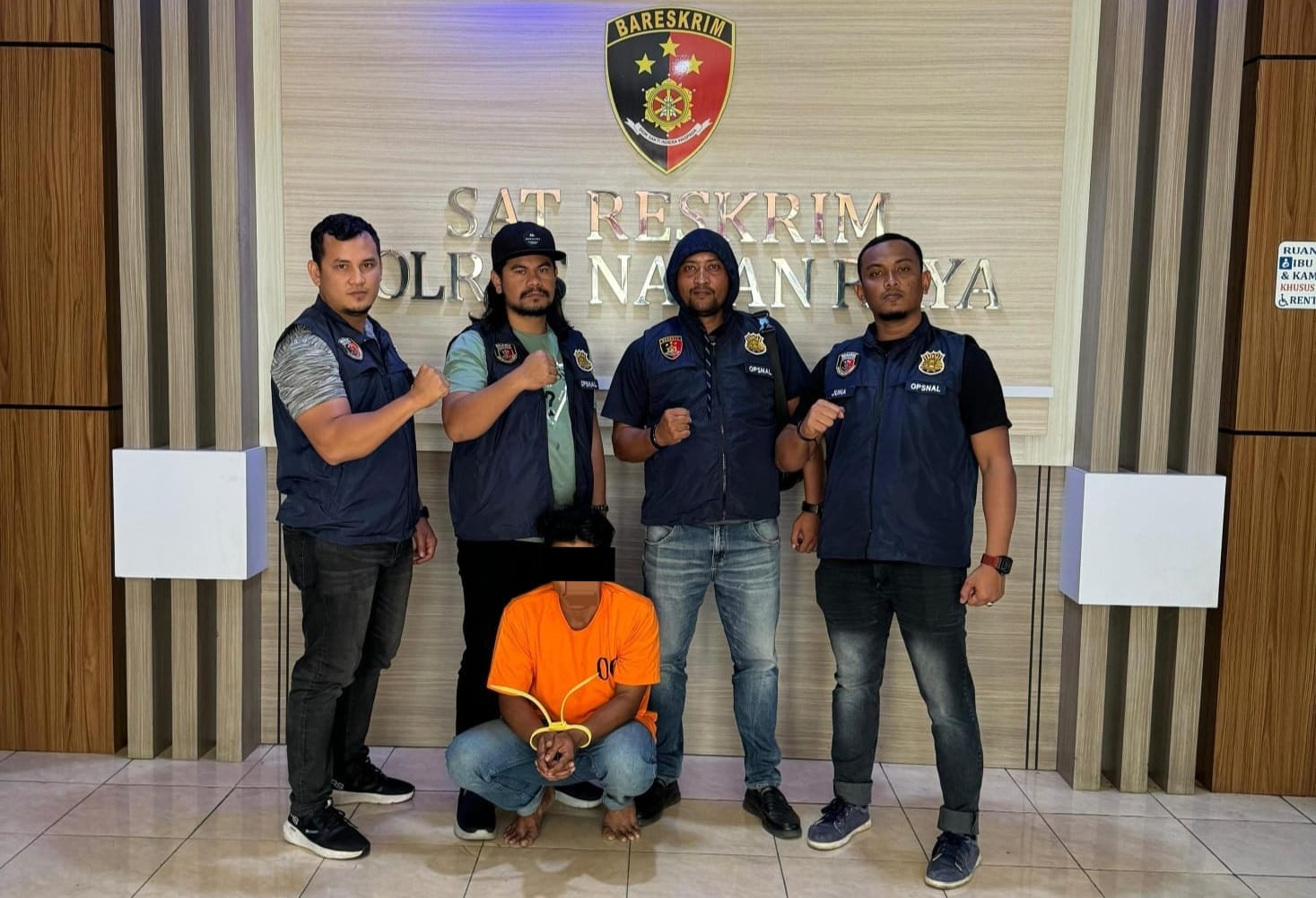 Satreskrim Polres Nagan Raya Ringkus Pelaku Curanmor Asal Sumut