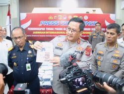 Polda Aceh Ungkap Kasus 180 Kg Sabu Jaringan Internasional