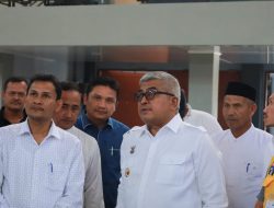 Sekda Aceh Barat Dampingi Sekda Aceh Tinjau Venue PON
