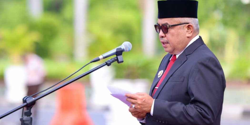 Pj Gubernur Aceh Inspektur Upacara Hari Koperasi ke-77