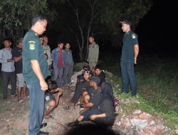 Satpol PP dan WH Aceh Besar Tertibkan Gerombolan Anak Punk dari Palembang