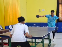 Tim Putra Tenis Meja Aceh Barat Menang Telak Atas Tuan Rumah Aceh Timur