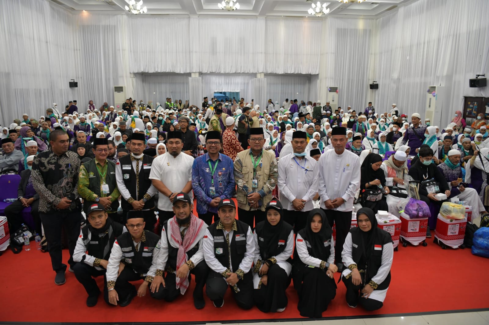 342 Jamaah Haji Kloter I Asal Aceh Besar Tiba di Aceh