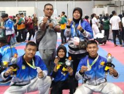 Tim Karate Aceh Besar Sumbang 4 Medali di Popda XVII Aceh