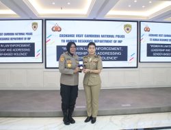 Delegasi Polwan Kamboja Belajar Isu Gender ke Polri