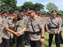 Kapolda Aceh Lantik 262 Bintara Remaja Polri