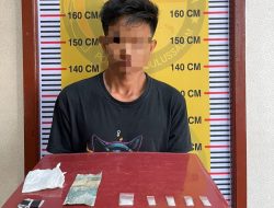 Pemuda Pengedar Sabu di Subulussalam Diringkus Polisi