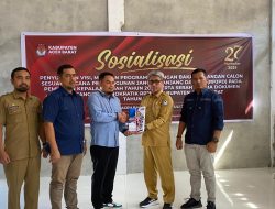 KIP Aceh Barat Sosialisasi Visi Misi Pasangan Bakal Calon