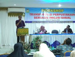 60 Pustakawan Gampong Ikuti Workshop Transformasi Perpustakaan Berbasis Inklusi Sosia